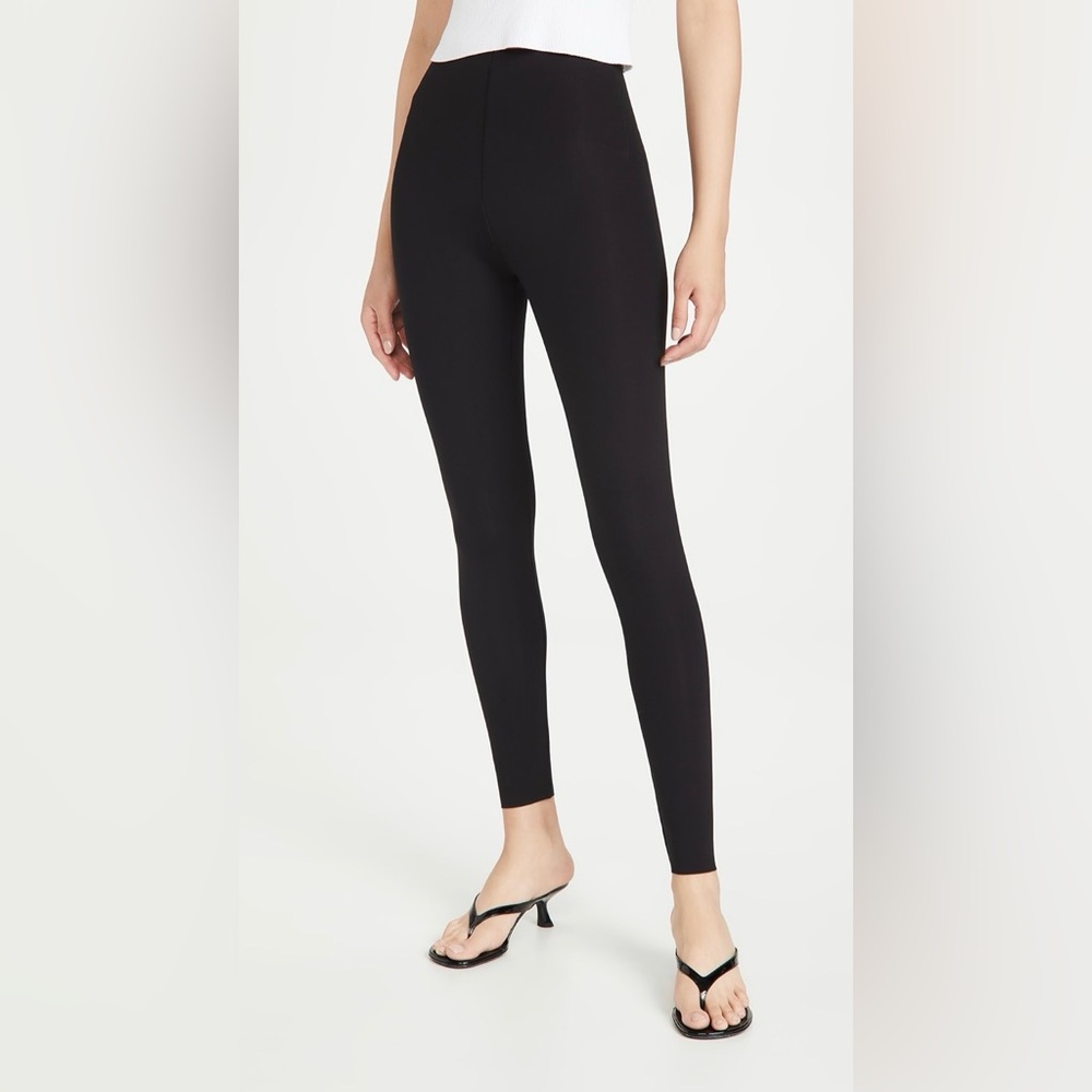 Commando Classic Black Neoprene Leggings - NWT